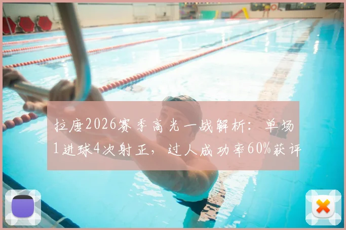 拉唐2026赛季高光一战解析：单场1进球4次射正，过人成功率60%获评8.2分